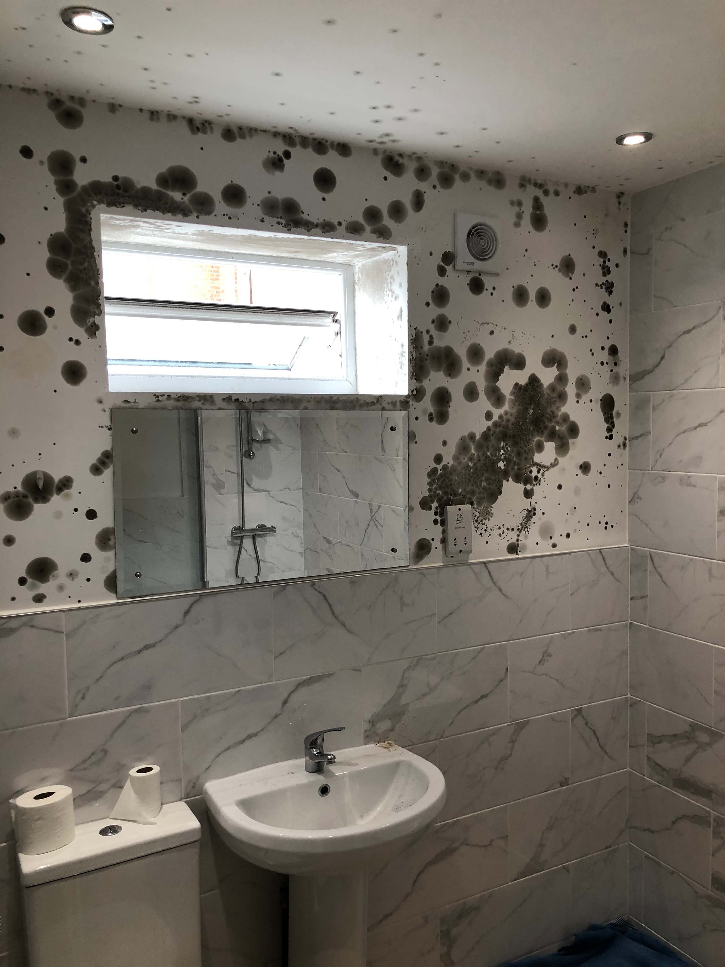 bathroom condensation