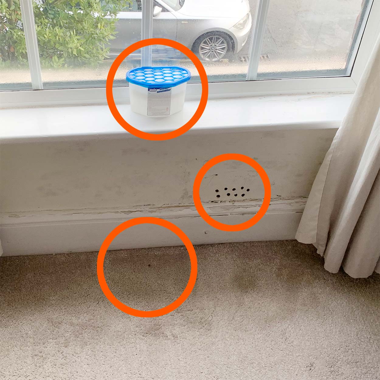 poor quality mould repair